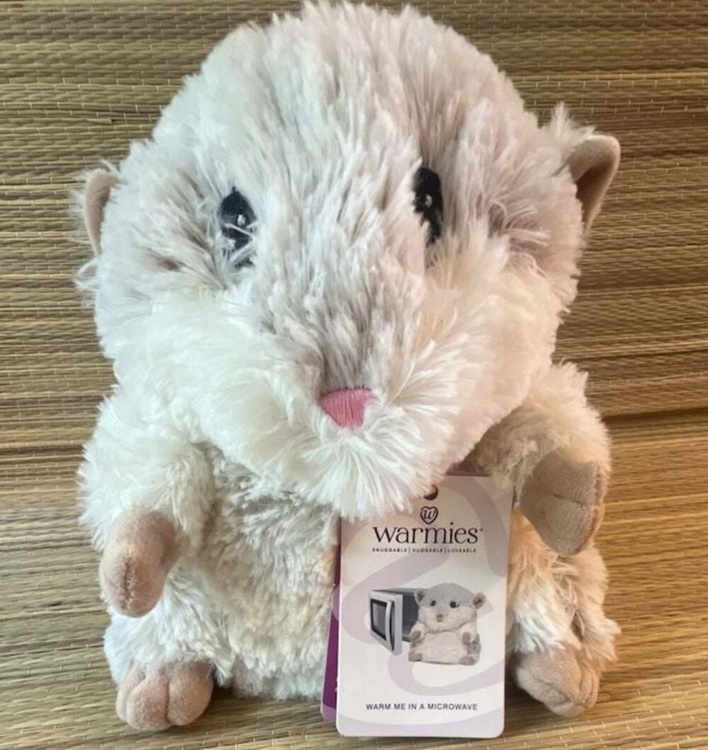 Warmies Hamster Microwaveable Weighted Plush Stuffed Animal